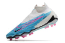 Chuteira Campo Nike Phantom GX Elite - Branca/Azul