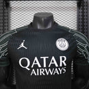 Camisa PSG Edição Especial 2025/26 - Jordan Jogador Masculina - Preta/Branca