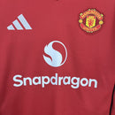 Camisa Manchester United Home 2025/26 - Adidas Torcedor Masculina - Vermelha
