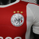 Camisa Ajax Home 2026/27 - Adidas Jogador Masculina - Vermelha/Branca