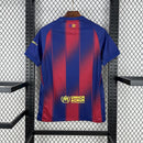 Camisa Pronta Entrega Barcelona Home 2025/26 - Nike Torcedor Masculina - Azul/Vermelha
