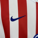 Conjunto Kit Infantil Atlético de Madrid Home 2025/26 - Nike Torcedor - Branca/Vermelha