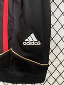 Conjunto Kit Infantil AC Milan Home 2006/07 - Adidas Retrô - Preta/Vermelha