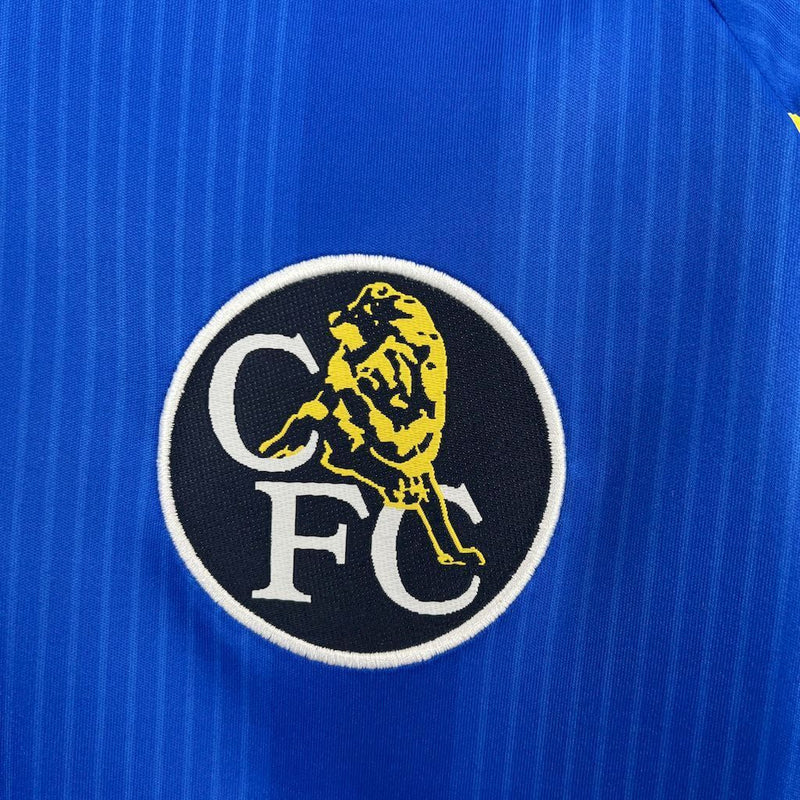 Camisa Chelsea Home 1997/99 - Umbro Retrô Masculina - Azul/Branca