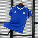 Camisa Leicester City Home 2025/26 - Adidas Torcedor Masculina - Azul/Branca