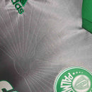Camisa Palmeiras 2015/16 - Adidas Retrô Masculina - Cinza/Verde