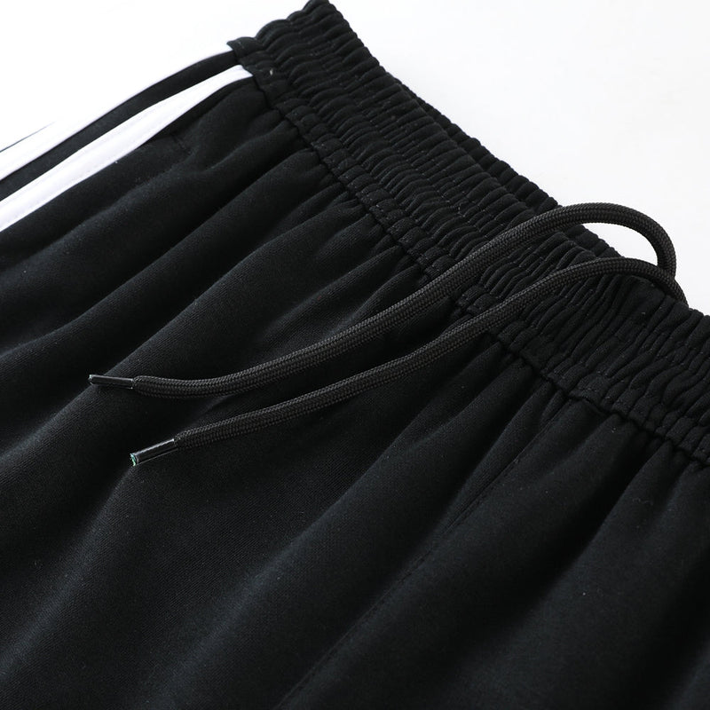 Kit Conjunto Adidas Tech Fleece - Jaqueta e Calça- Preta/Branca