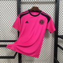 Camisa Seleção Escócia Away 2016/17 - Adidas Retrô Masculina - Rosa/Preta