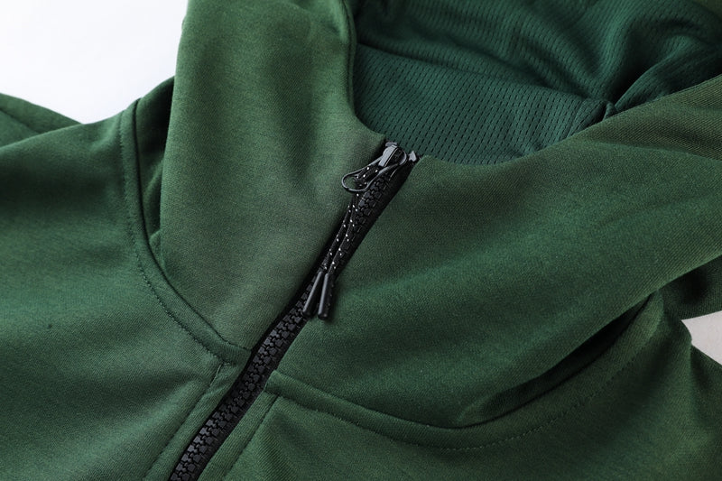 Kit Conjunto Nike Tech Fleece - Jaqueta e Calça- Verde