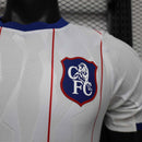 Camisa Chelsea Away 2026/27 - Nike Jogador Masculina - Branca/Azul