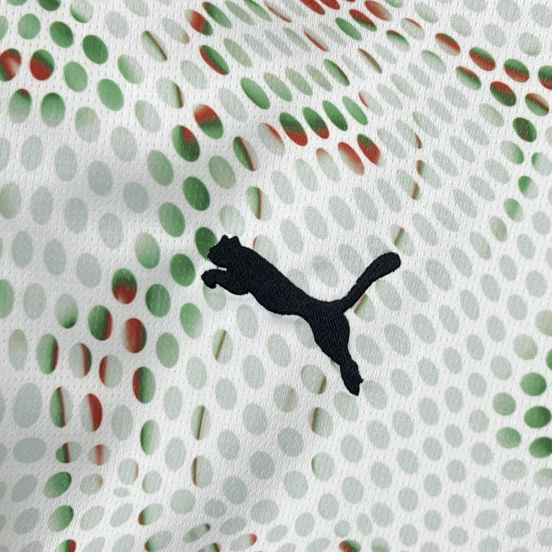 Camisa Manga Longa Seleção Portugal Away 2025/26 - Puma Torcedor Masculina - Branca/Verde