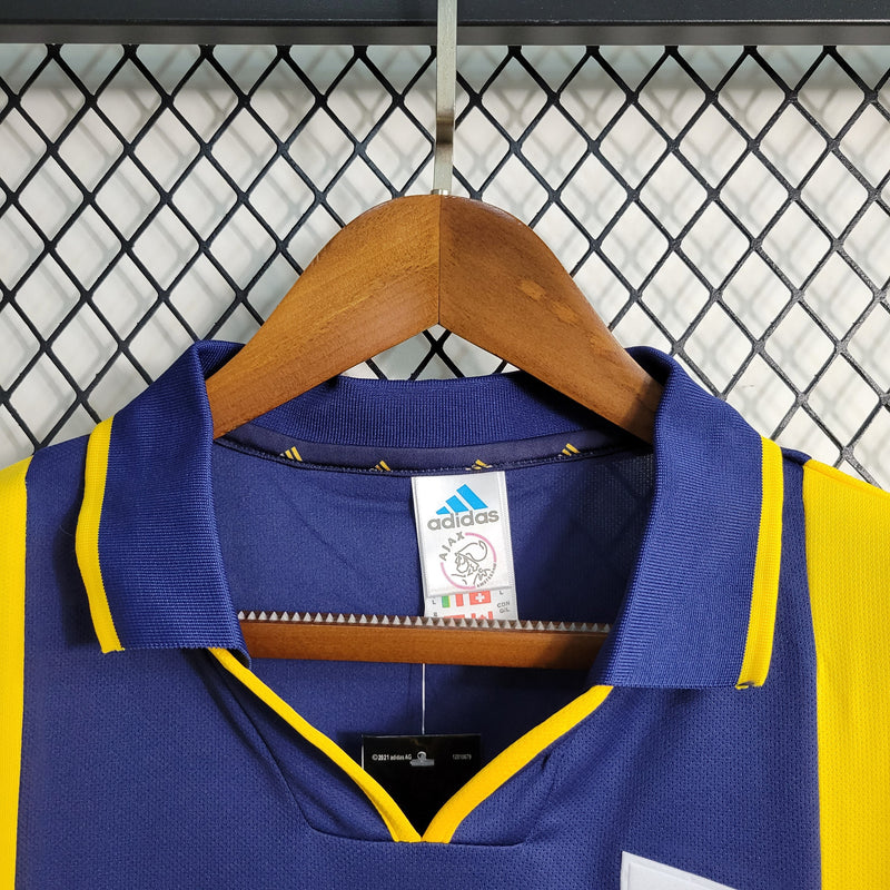camisa-ajax-away-reserva-2-2000-01-adidas-retro-masculina-masculino-azul-amarela-amarelo-amstrdam-abnamro