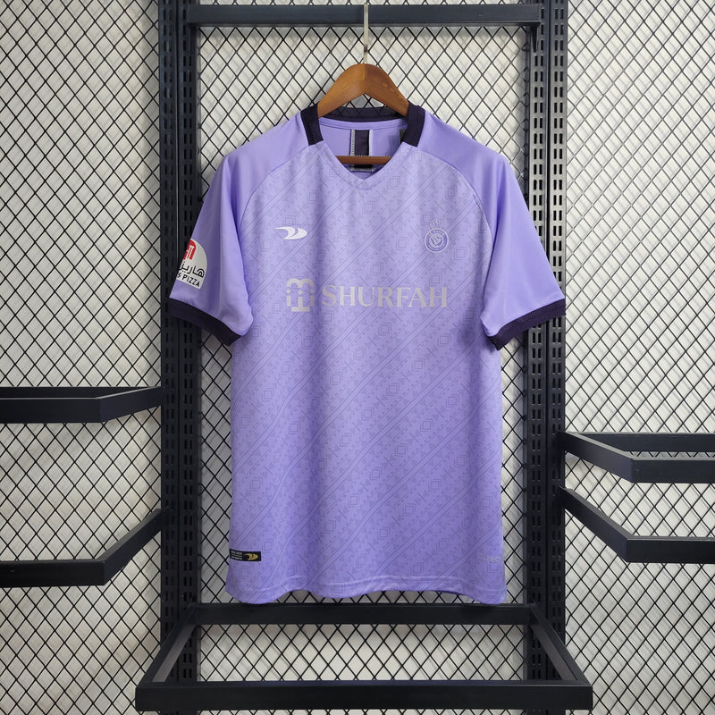 camisa-al-nassr-away-2-reserva-2022-23-duneus-torcedor-masculina-masculino-lilas-roxo-roxa-cr7-cristiano-ronaldo-alvaro-gonzalez-luiz-gustavo-arabia-shurfah
