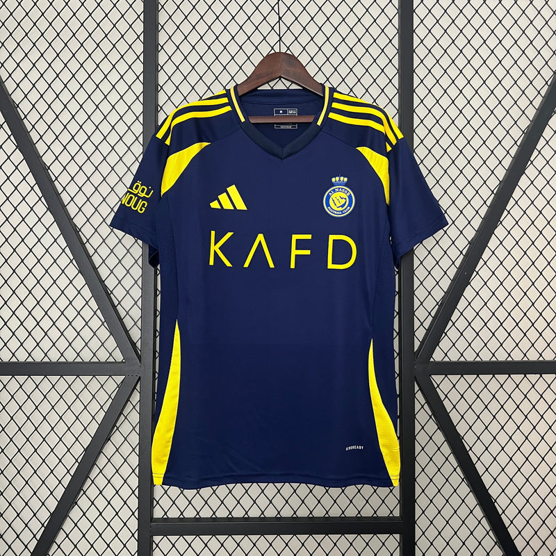 camisa-al-nassr-away-reserva-2-2024-25-adidas-torcedor-masculina-azul-amarelo-amarela-cr7-cristiano-ronaldo-kafd