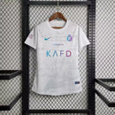camisa-al-nassr-third-terceira-3-2023-24-nike-torcedor-feminina-branca-branco-azul-cr7-cristiano-ronaldo-arabia-saudita-aroya