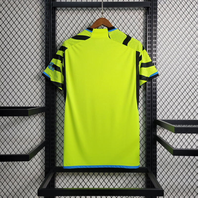 camisa-arsenal-away-reserva-2-2023-24-adidas-torcedor-masculina-verde-azul-preto-preta-emirates-fly-better