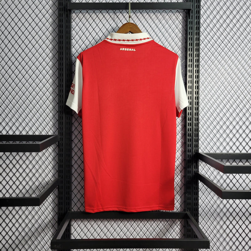 camisa-arsenal-home-1-titular-2022-23-adidas-torcedor-masculina-masculino-vermelha-vermelho-branco-branca-emirates-fly-better-odegaard-gabriel-jesus-martinelli-magalhães
