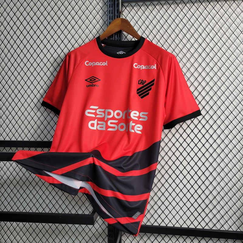 camisa-athletico-paranaense-home-titular-1-2023-24-umbro-torcedor-masculina-preto-preta-vermelha-vermelho