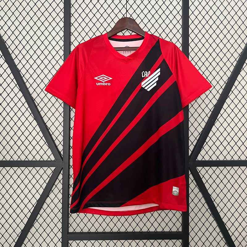 camisa-athletico-paranaense-home-titular-1-2024-25-umbro-torcedor-masculina-preto-preta-vermelha-vermelho