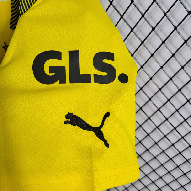 camisa-bvb-09-borussia-dortmund-away-2-reserva-2022-23-puma-torcedor-masculina-masculino-amarelo-amarela-preto-preta-evonik-gls-reus-thorgan-hazard-hummels
