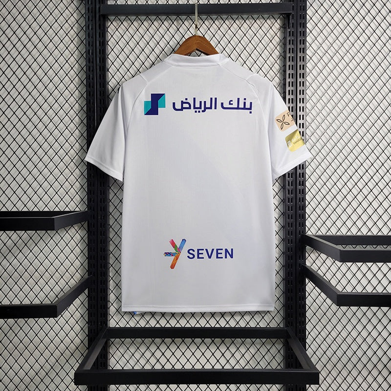 camisa-gola-v-masculina-puma-al-hilal-away-reserva-2-2023-24-torcedor-azul-branco-branca-arabia-saudita-neymar-savvy-seven