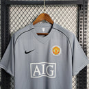 camisa-manchester-united-diabos-vermelhos-goleiro-2007-08-nike-retro-masculina-masculino-aig-cinza-preta-preto-van-der-sar-ben-foster-tomasz-kuszczak-tom-heaton