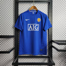 camisa-manchester-united-diabos-vermelhos-third-terceira-3-2008-09-nike-retro-masculina-masculino-aig-branca-branco-azul-nani-cristiano-ronaldo-cr7-rooney-scholes-giggs-anderson-valencia-evra