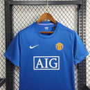 camisa-manchester-united-diabos-vermelhos-third-terceira-3-2008-09-nike-retro-masculina-masculino-aig-branca-branco-azul-nani-cristiano-ronaldo-cr7-rooney-scholes-giggs-anderson-valencia-evra