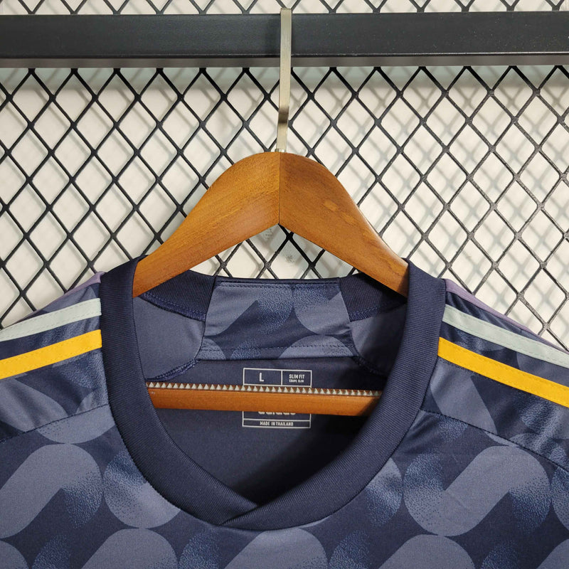 camisa-manga-longa-comprida-away-2-reserva-madrid-2023-24-adidas-emirates-fly-better-torcedor-masculina-masculino-azul-vini-jr-mbappe-rodrygo-modric-bellingham-endrick-valverde-carvajal-lucas-vasquez-kroos