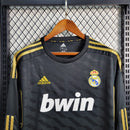 camisa-manga-longa-comprida-real-madrid-madri-away-reserva-2-2011-12-adidas-bwin-retro-vintage-masculina-masculino-dourado-dourada-dorado-dorada-preto-preta-cr7-cristiano-ronaldo-higuain-kaka-di-maria-xabi-alonso-ozil-sergio-ramos-marcelo-khedira
