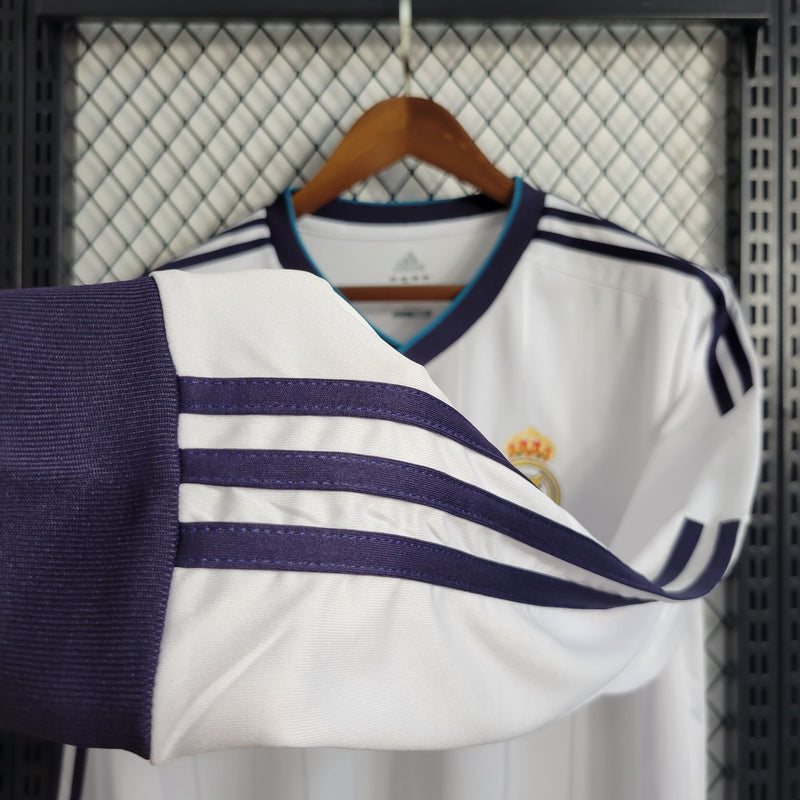 camisa-manga-longa-comprida-real-madrid-madri-home-titular-1-2012-13-adidas-bwin-retro-vintage-masculina-masculino-branca-branco-azul-cr7-cristiano-ronaldo-higuain-kaka-di-maria-xabi-alonso-ozil-sergio-ramos-marcelo-khedira-modric-casemiro-morata
