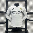 camisa-manga-longa-comprida-real-madrid-madrid-home-1-titular-2024-25-adidas-emirates-fly-better-jogador-masculina-masculino-preto-preta-branco-branca-vini-jr-mbappe-rodrygo-modric-bellingham-endrick-valverde-camavinga-carvajal-lucas-vasquez
