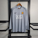 camisa-manga-longa-manchester-united-diabos-vermelhos-goleiro-2007-08-nike-retro-masculina-masculino-aig-cinza-preta-preto-van-der-sar-ben-foster-tomasz-kuszczak-tom-heaton