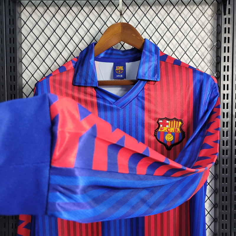 camisa-manga-longa-masculina-barcelona-barca-home-titular-1-1992-anos-nike-retro-azul-vermelho-vermelha-meyba-fcb-messi-neymar
