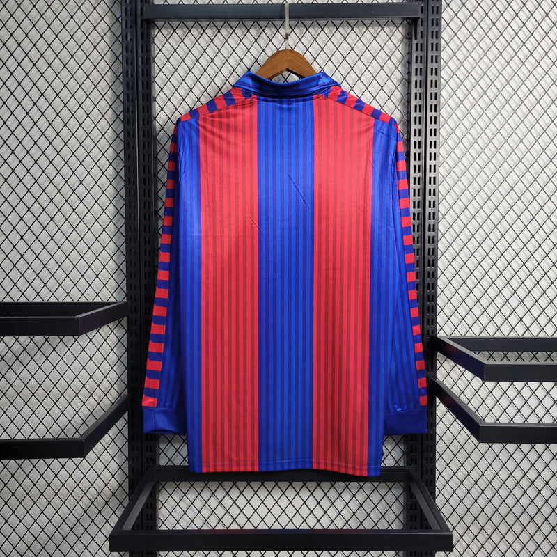 camisa-manga-longa-masculina-barcelona-barca-home-titular-1-1992-anos-nike-retro-azul-vermelho-vermelha-meyba-fcb-messi-neymar
