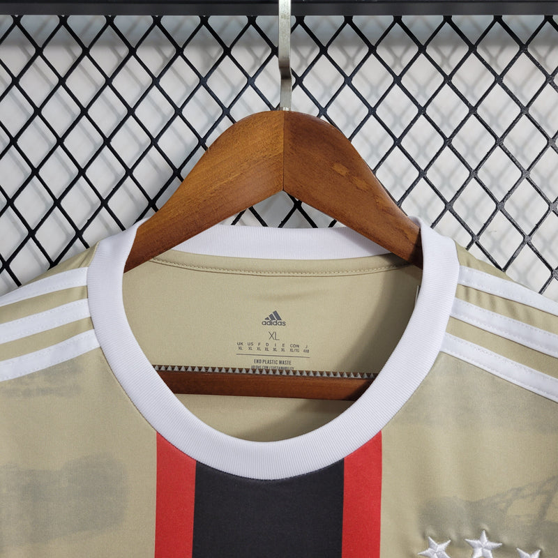 camisa-masculina-adidas-ajax-third-terceira-3-2023-24-torcedor-preta-preto-branco-branca-bege-amsterdam-ziggo
