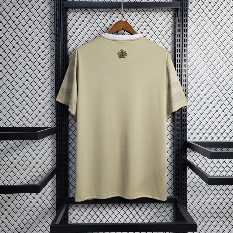 camisa-masculina-adidas-ajax-third-terceira-3-2023-24-torcedor-preta-preto-branco-branca-bege-amsterdam-ziggo
