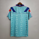 camisa-masculina-barcelona-barca-away-reserva-2-1992-95-kappa-retrô-branca-branco-verde-azul-vermelha-vermelho-fcb-messi-neymar-ronaldo 