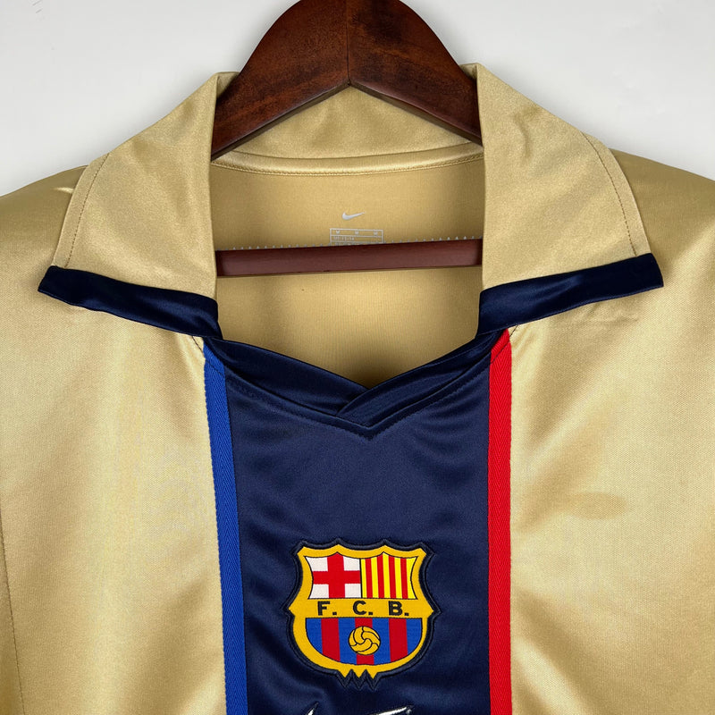 camisa-masculina-barcelona-barca-away-reserva-2-2002-nike-retro-azul-vermelha-vermelho-dourado-dourada-dorado-dorada-fcb-messi-neymar-ronaldinho