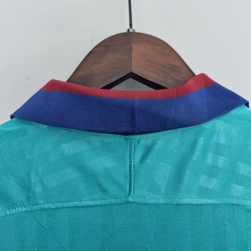 camisa-masculina-barcelona-barca-away-reserva-2-2019-20-nike-retro-bordo-verde-azul-rakuten-unicef-fcb-messi-neymar-suarez