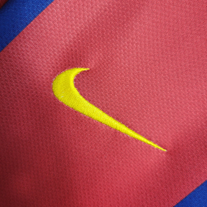 camisa-masculina-barcelona-barca-home-titular-1-2007-08-nike-retro-azul-vermelho-vermelha-amarela-amarelo-camp-nou-unicef-fcb-messi-ronaldinho-xavi-iniesta
