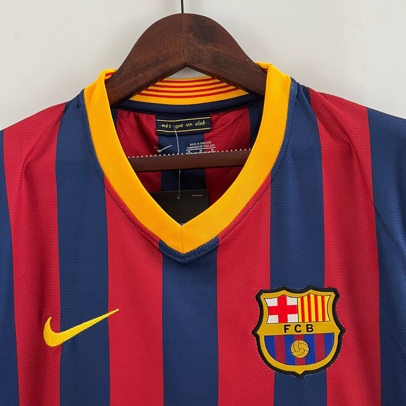 camisa-masculina-barcelona-barca-home-titular-1-2013-14-nike-retro-azul-vermelho-vermelha-amarela-amarelo-qatar-airways-unicef-fcb-messi-xavi-iniesta-neymar
