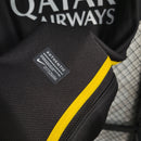 camisa-masculina-barcelona-barca-third-terceira-3-2013-14-nike-retro-preto-preta-amarelo-amarela-qatar-airways-unicef-fcb-messi-neymar-iniesta-xavi
