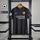 camisa-masculina-barcelona-barca-third-terceira-3-2013-14-nike-retro-preto-preta-amarelo-amarela-qatar-airways-unicef-fcb-messi-neymar-iniesta-xavi
