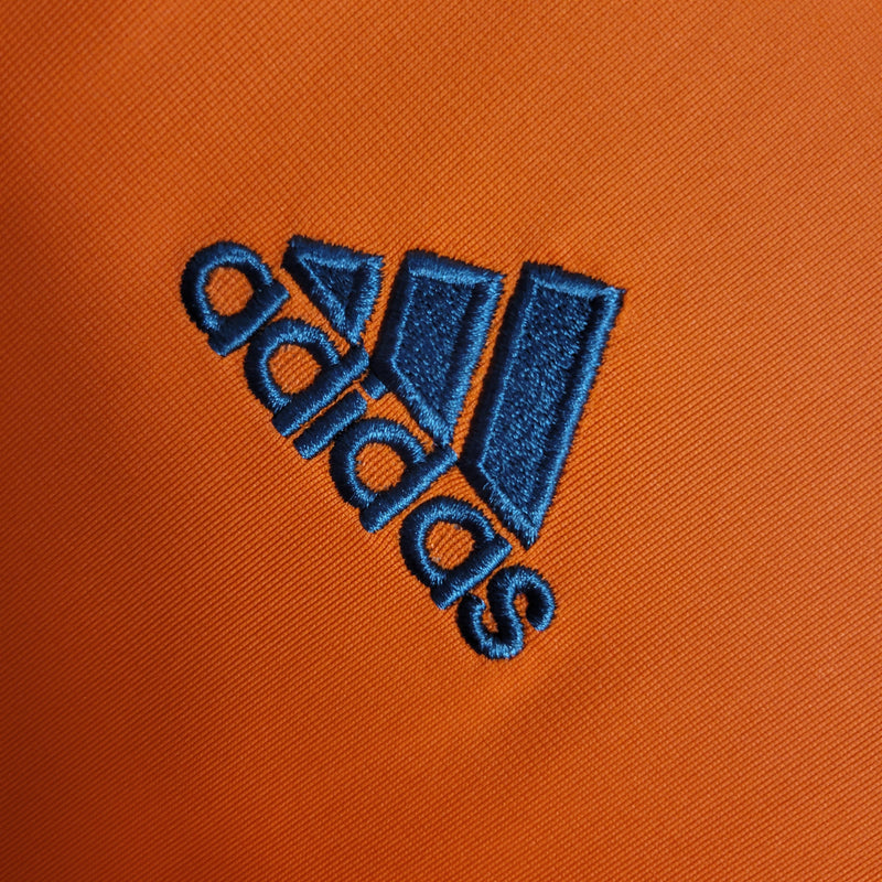 camisa-masculina-manga-longa-away-reserva-2-real-madrid-madri-2013-14-adidas-retro-preto-preta-ronaldo-cr7-bale-kroos-benzema-fly-emirates-laranja-gola-v
