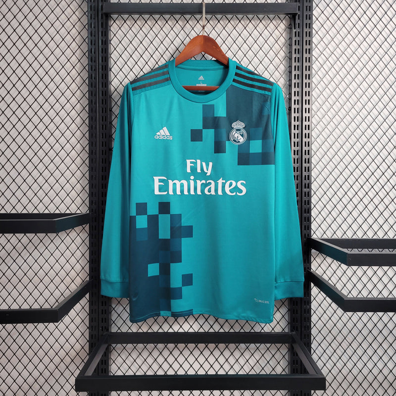 camisa-masculina-manga-longa-real-madrid-madri-away-reserva-2-2017-18-adidas-retro-azul-ronaldo-cr7-kroos-fly-emirates
