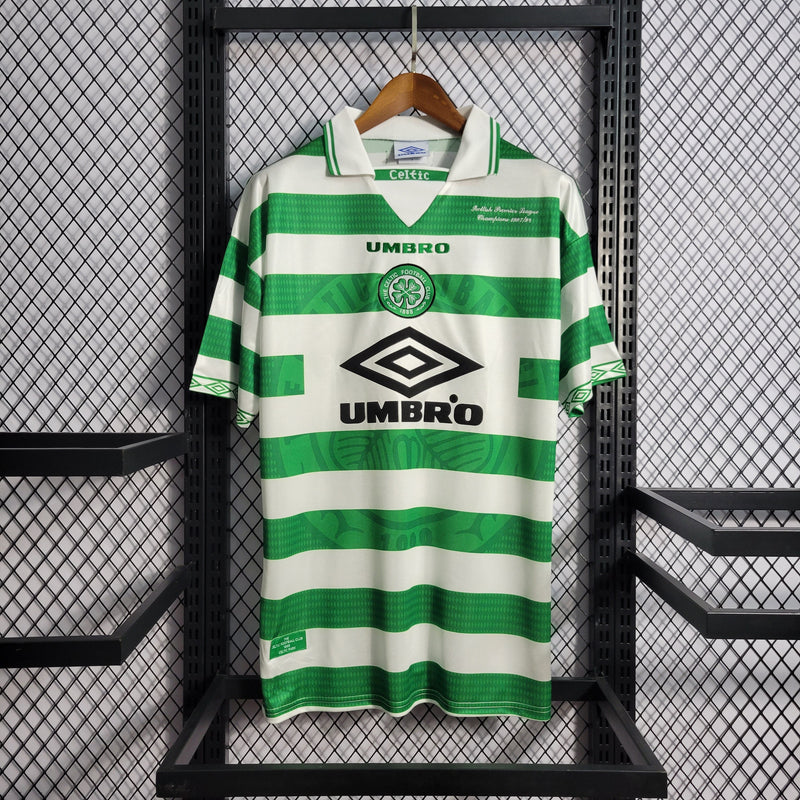 camisa-masculina-masculino-celtic-home-titular-1-1998-99-umbro-retro-verde-branco-branca
