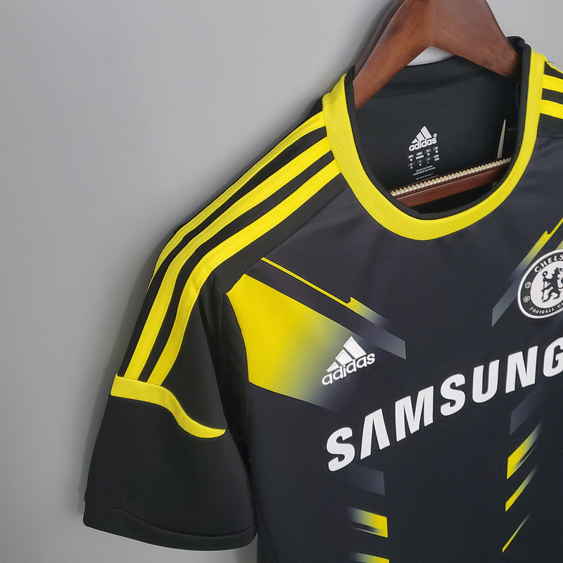 camisa-masculina-masculino-chelsea-third-terceira-3-2012-13-adidas-retro-preto-preta-amarelo-amarela-samsung-hazard-fernando-torres-lukaku-oscar-lampard-ramires-juan-mata-david-luiz
