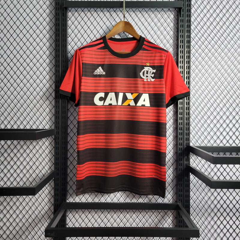 camisa-masculina-masculino-flamengo-mengo-fla-home-titular-1-2018-19-adidas-retro-preto-preta-vermelha-vermelho-mrv-caixa
