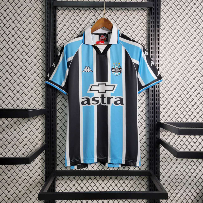 camisa-masculina-masculino-gremio-home-titular-1-2000-kappa-retro-branca-branco-azul-preto-preta-astra-chevrolet
